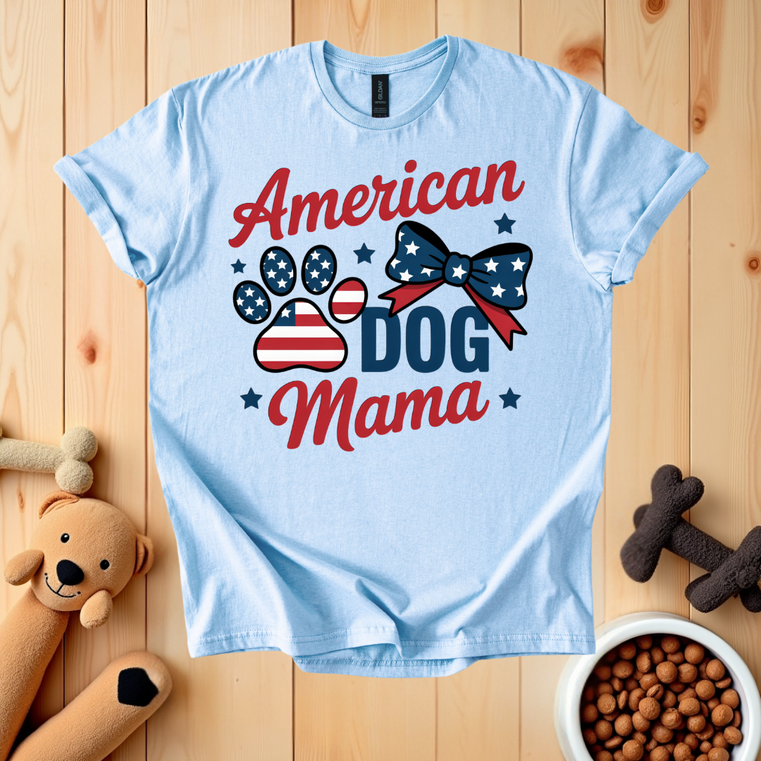 American Dog Mama T-Shirt