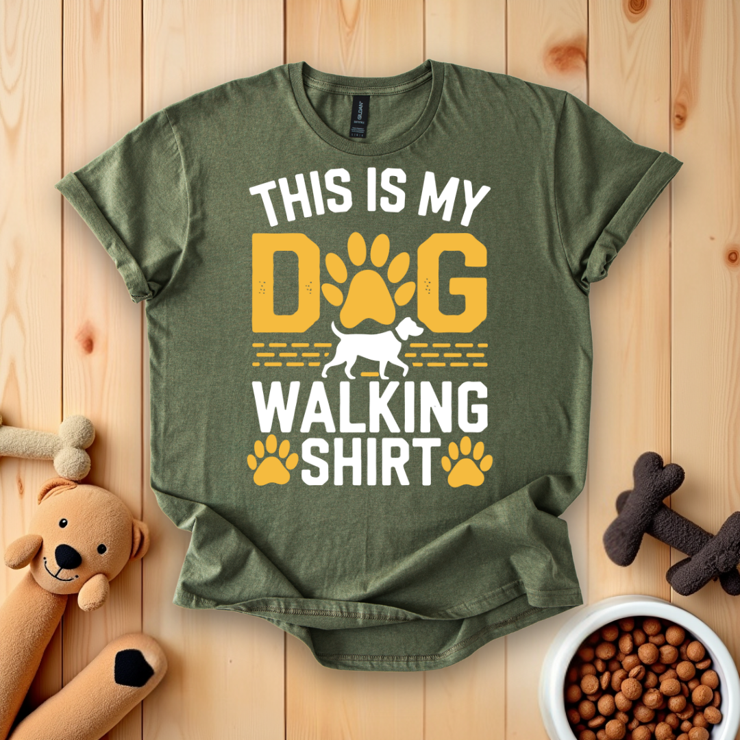 This Is My Dog Walking T-Shirt