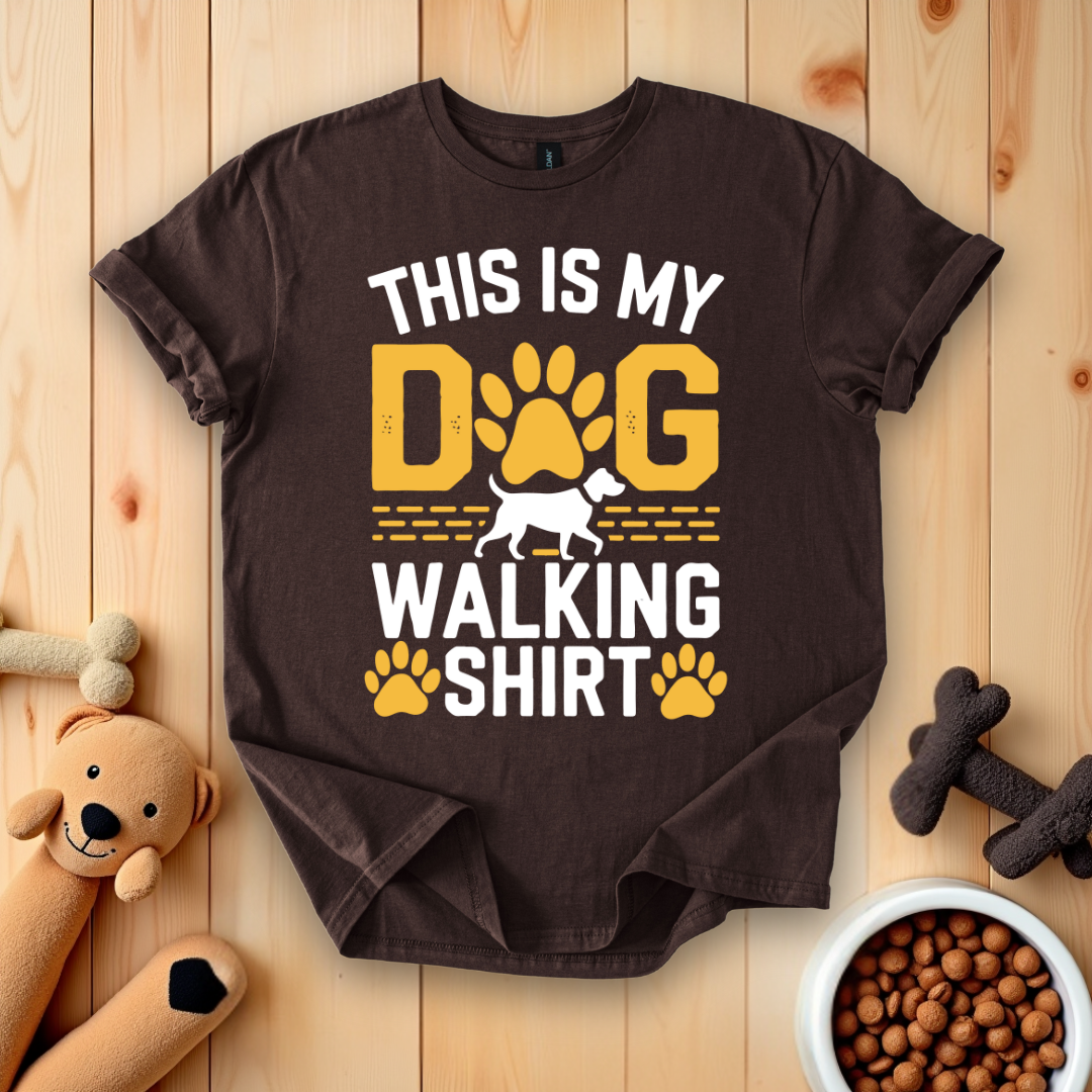 This Is My Dog Walking T-Shirt