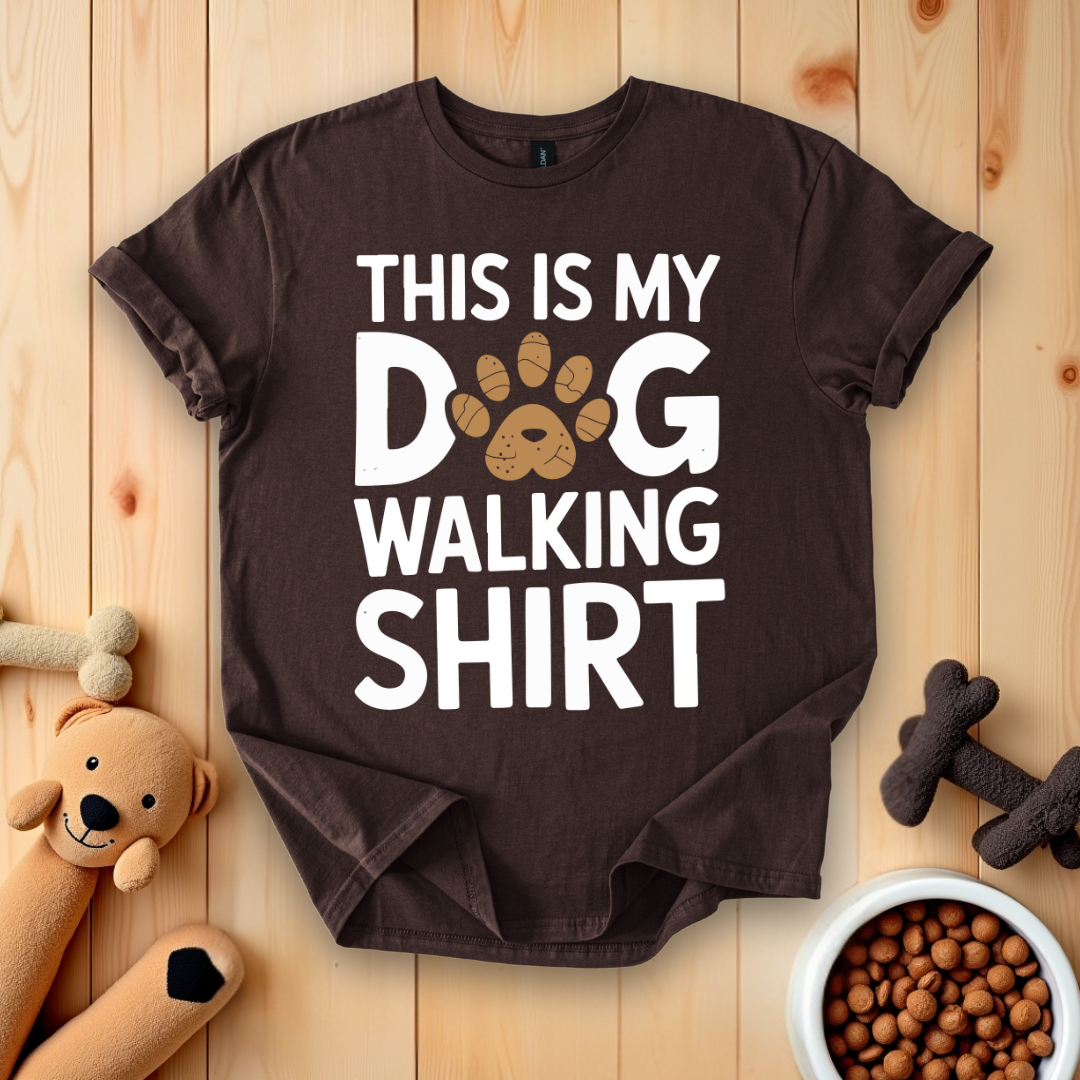This Is My Dog Walking T-Shirt