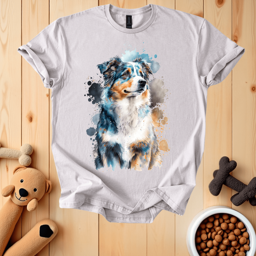 Ice Grey / S Australian Shepherd Dog T-Shirt