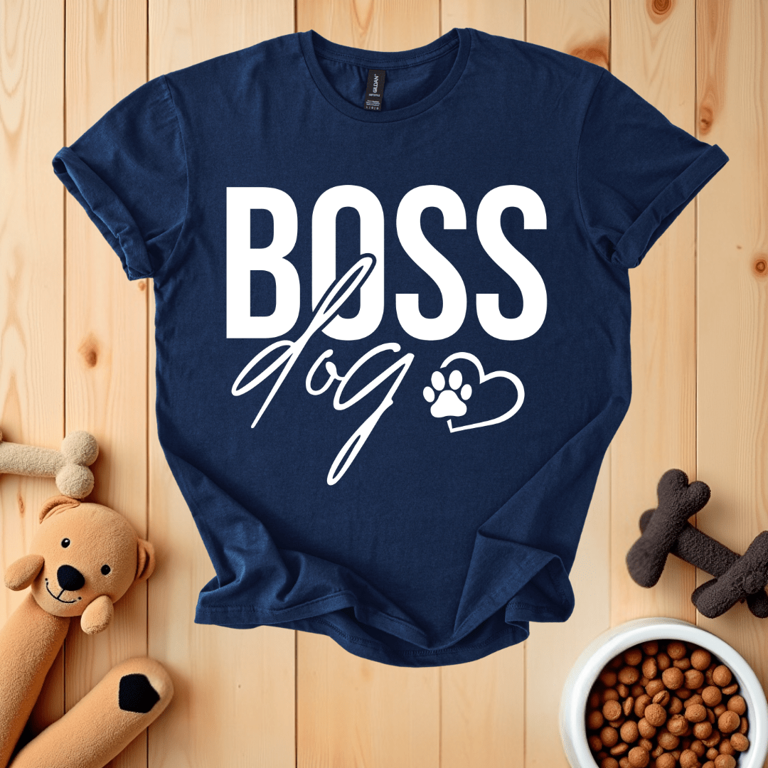Navy / S Boss Dog T-Shirt