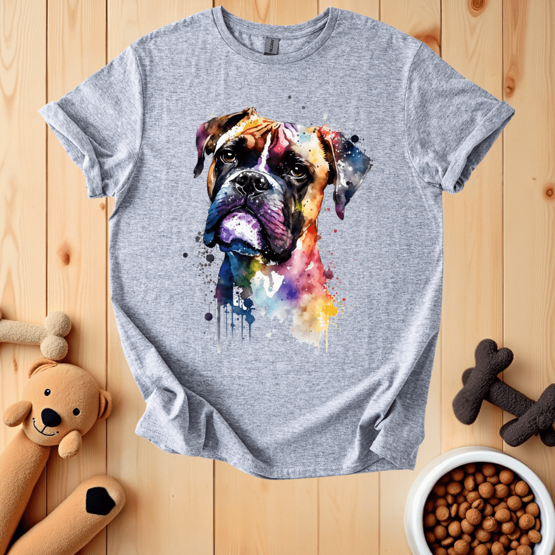 Sport Grey / S Boxer Dog T-Shirt