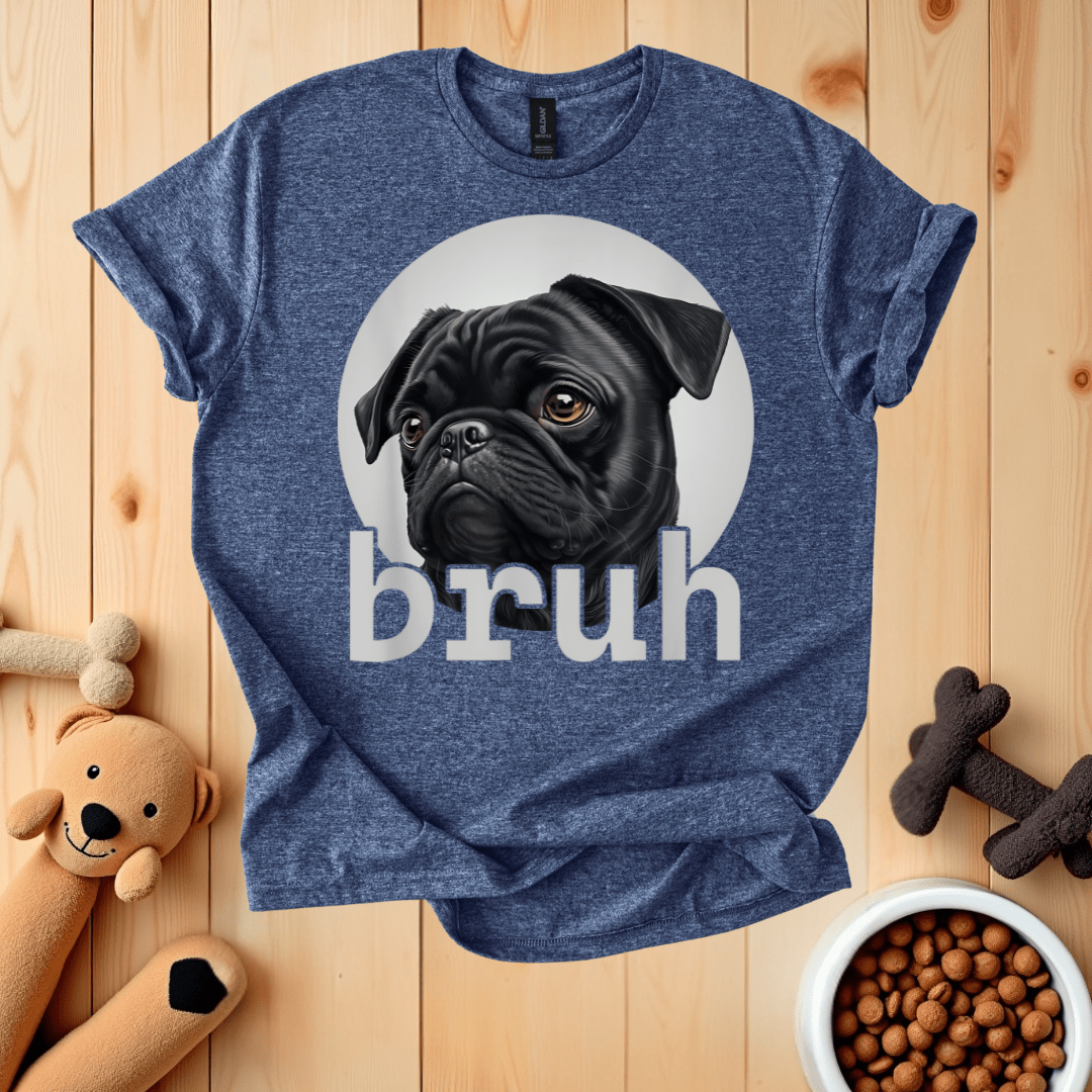 Heather Navy / S Bruh T-Shirt