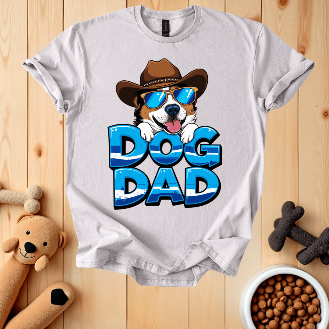 Ice Grey / S Dog Dad T-Shirt