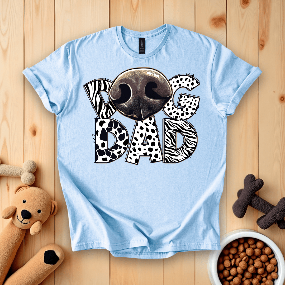 Light Blue / S Dog Dad T-Shirt