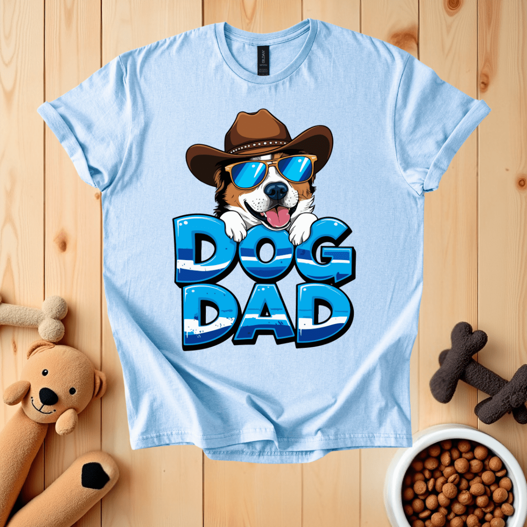 Light Blue / S Dog Dad T-Shirt