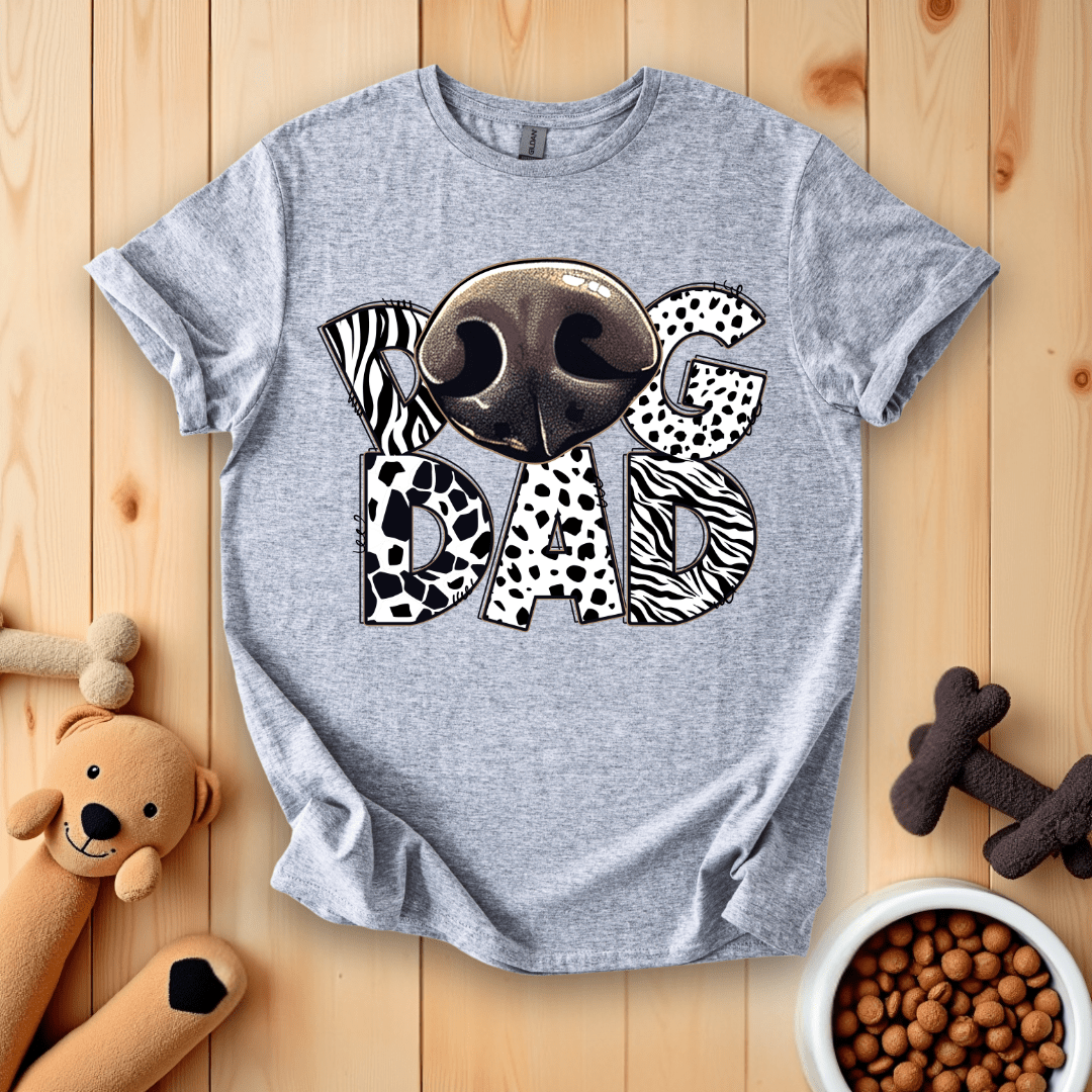 Sport Grey / S Dog Dad T-Shirt