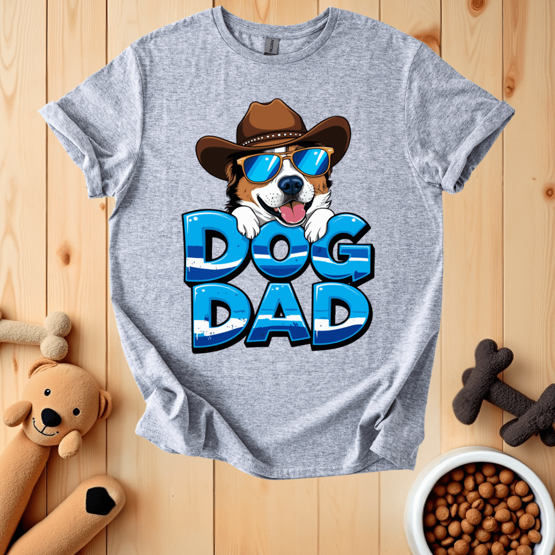 Sport Grey / S Dog Dad T-Shirt