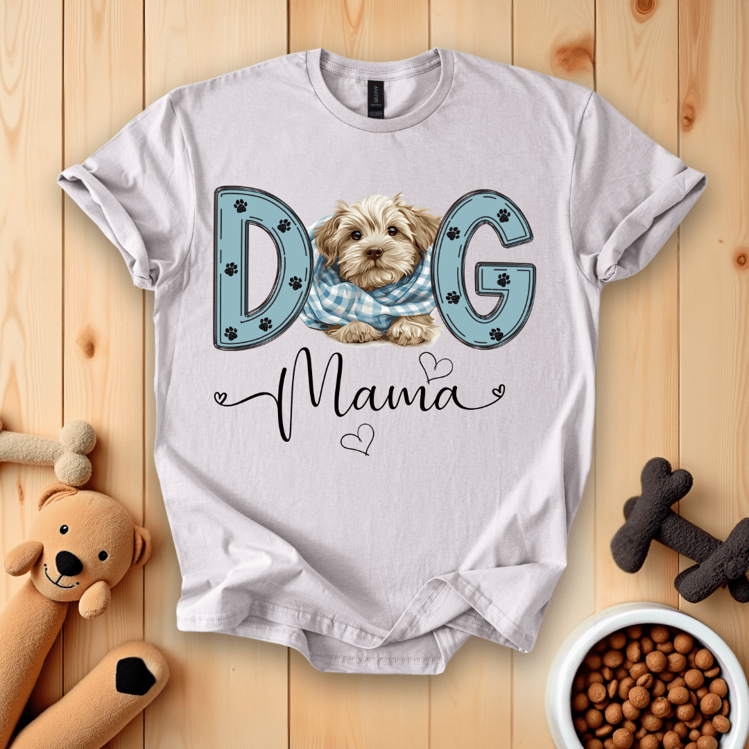 Ice Grey / S Dog Mama T-Shirt