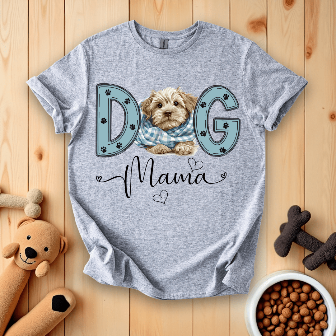 Sport Grey / S Dog Mama T-Shirt
