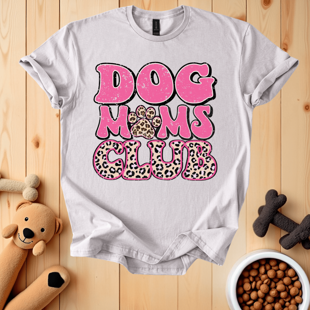 Ice Grey / S Dog Moms Club T-Shirt