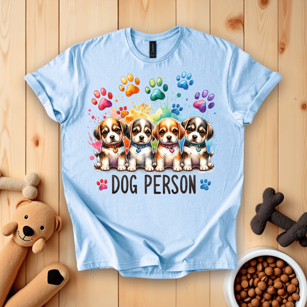 Light Blue / S Dog Person T-Shirt