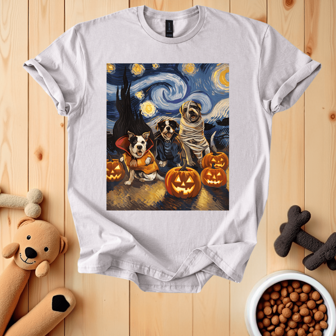 Ice Grey / S Dogs Halloween T-Shirt