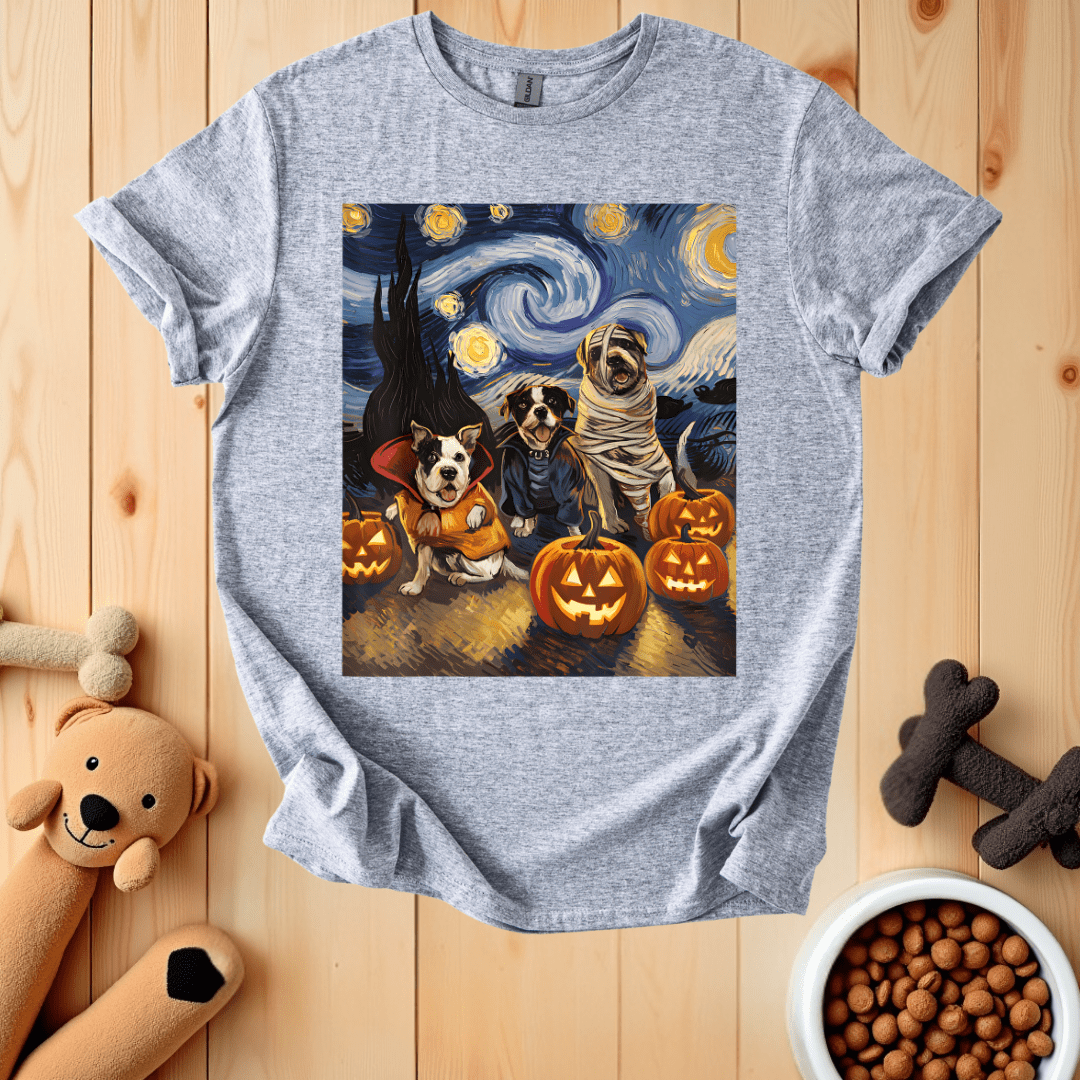 Sport Grey / S Dogs Halloween T-Shirt