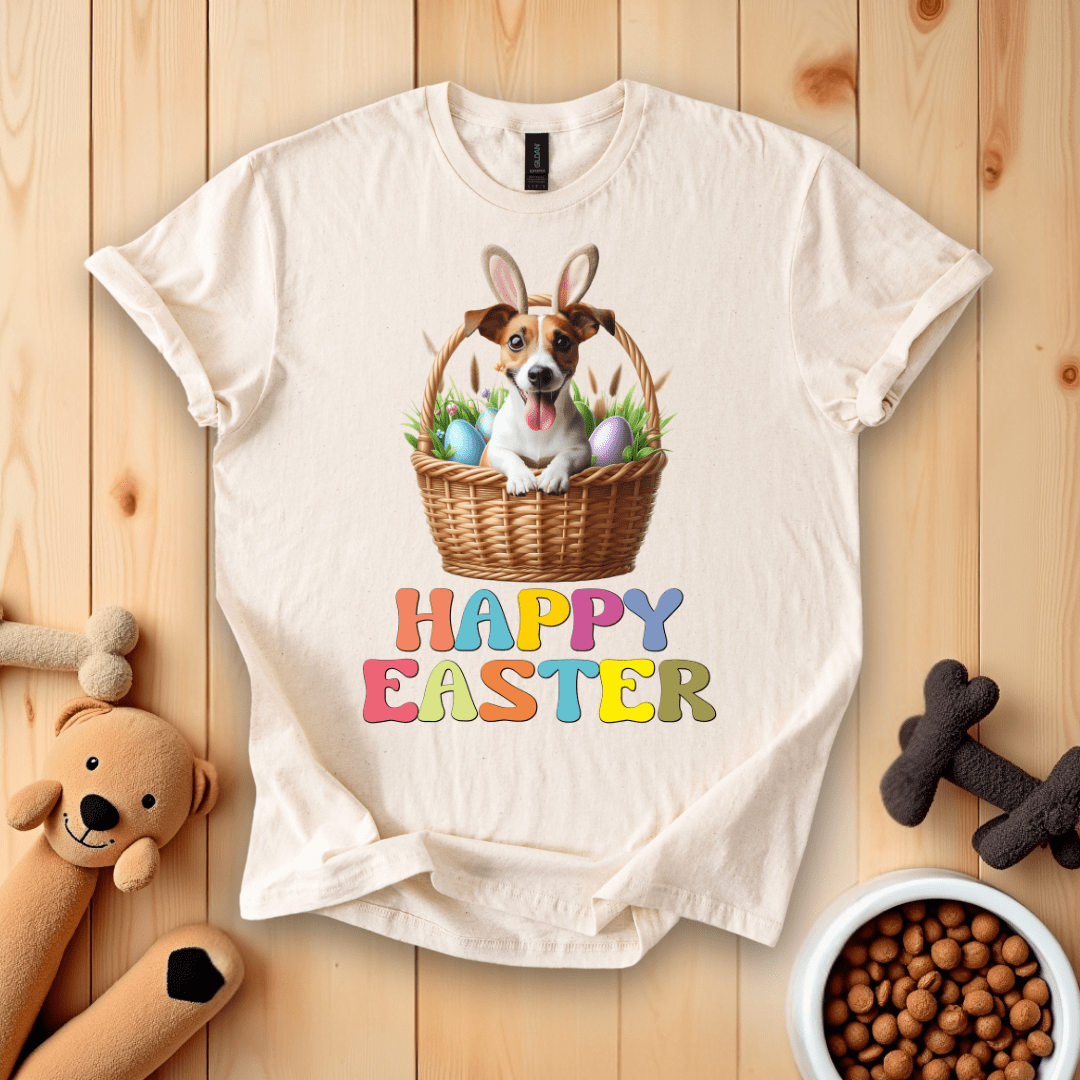 Natural / S Happy Easter T-Shirt