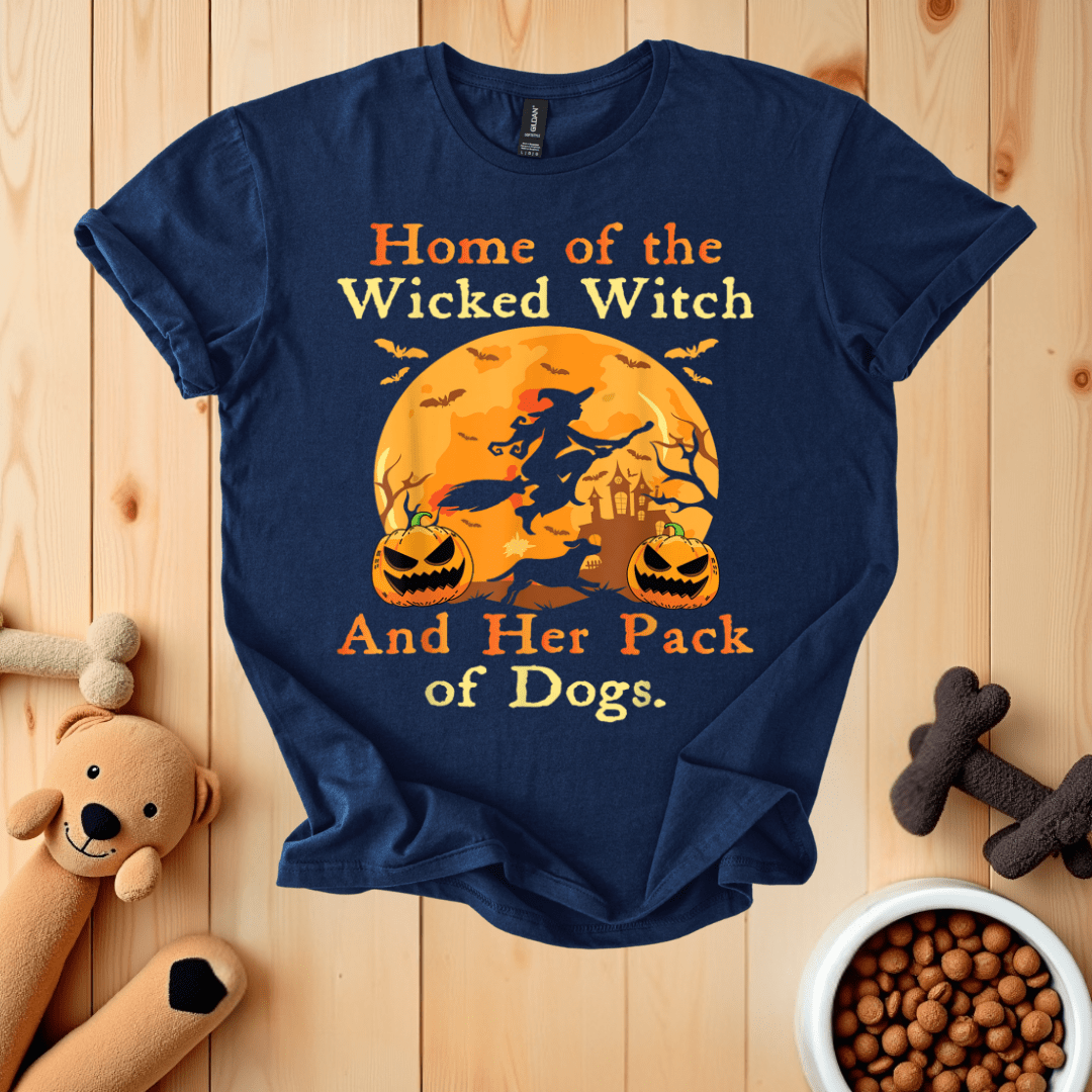 Navy / S Home Of The Wicked Witch T-Shirt