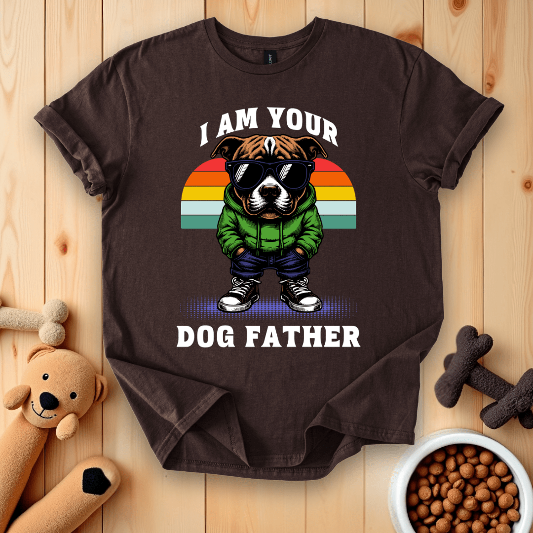 Dark Chocolate / S I Am Your Dog Father T-Shirt