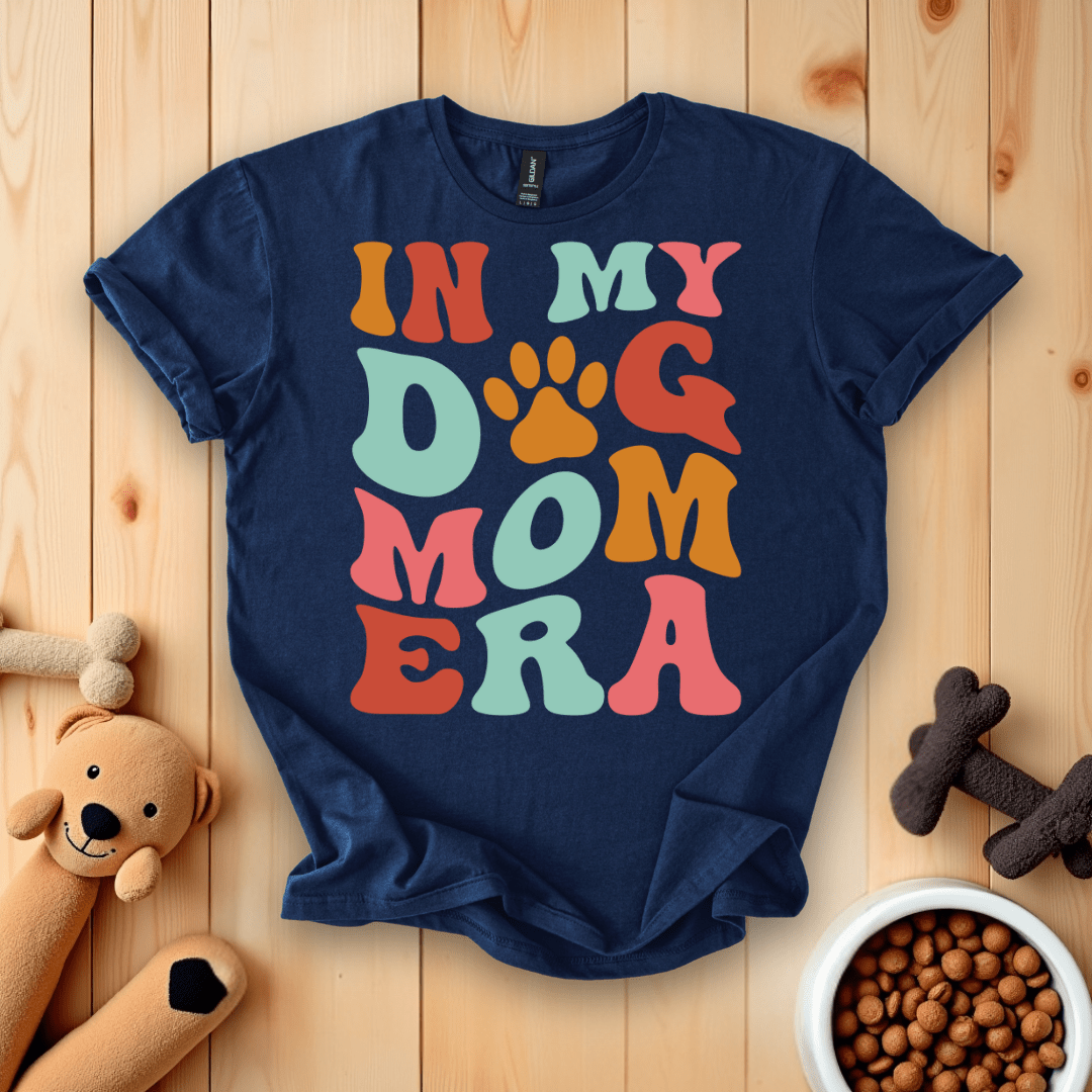 Navy / S In My Dog Mom Era T-Shirt