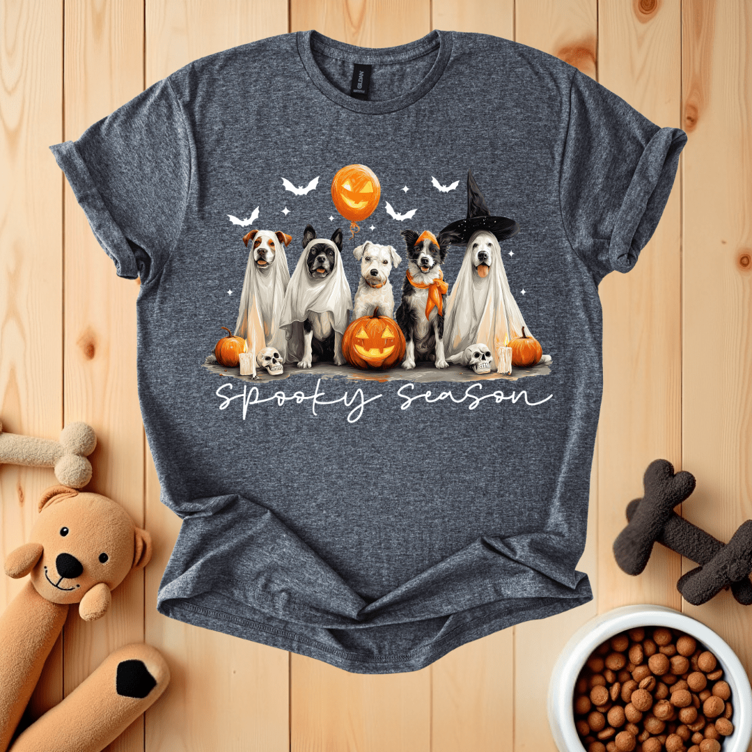 Dark Heather / S Spooky Season T-Shirt