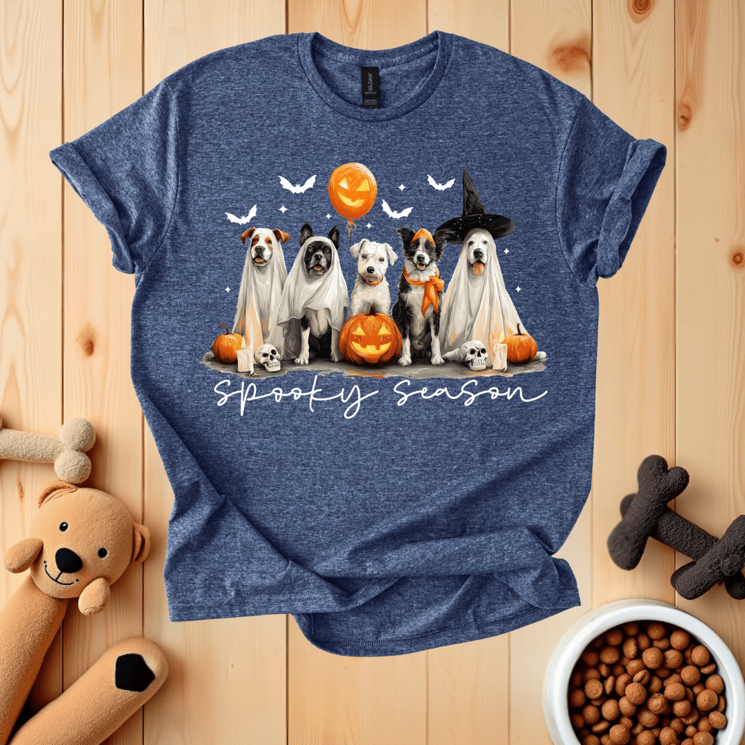 Heather Navy / S Spooky Season T-Shirt