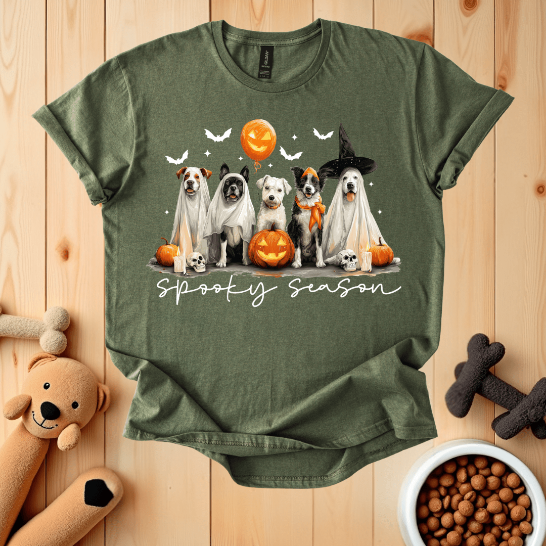 Military Green / S Spooky Season T-Shirt