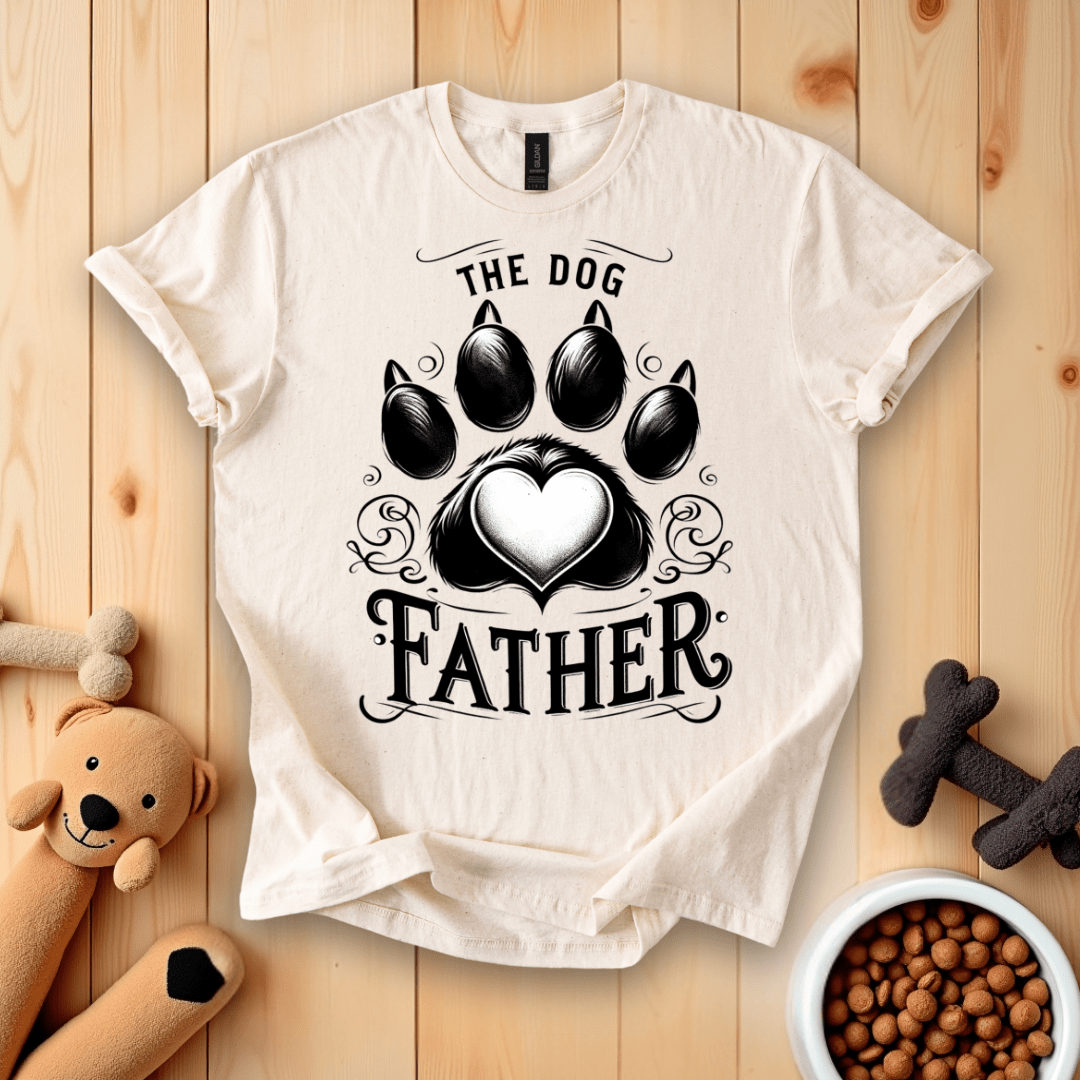 Natural / S The Dog Father T-Shirt