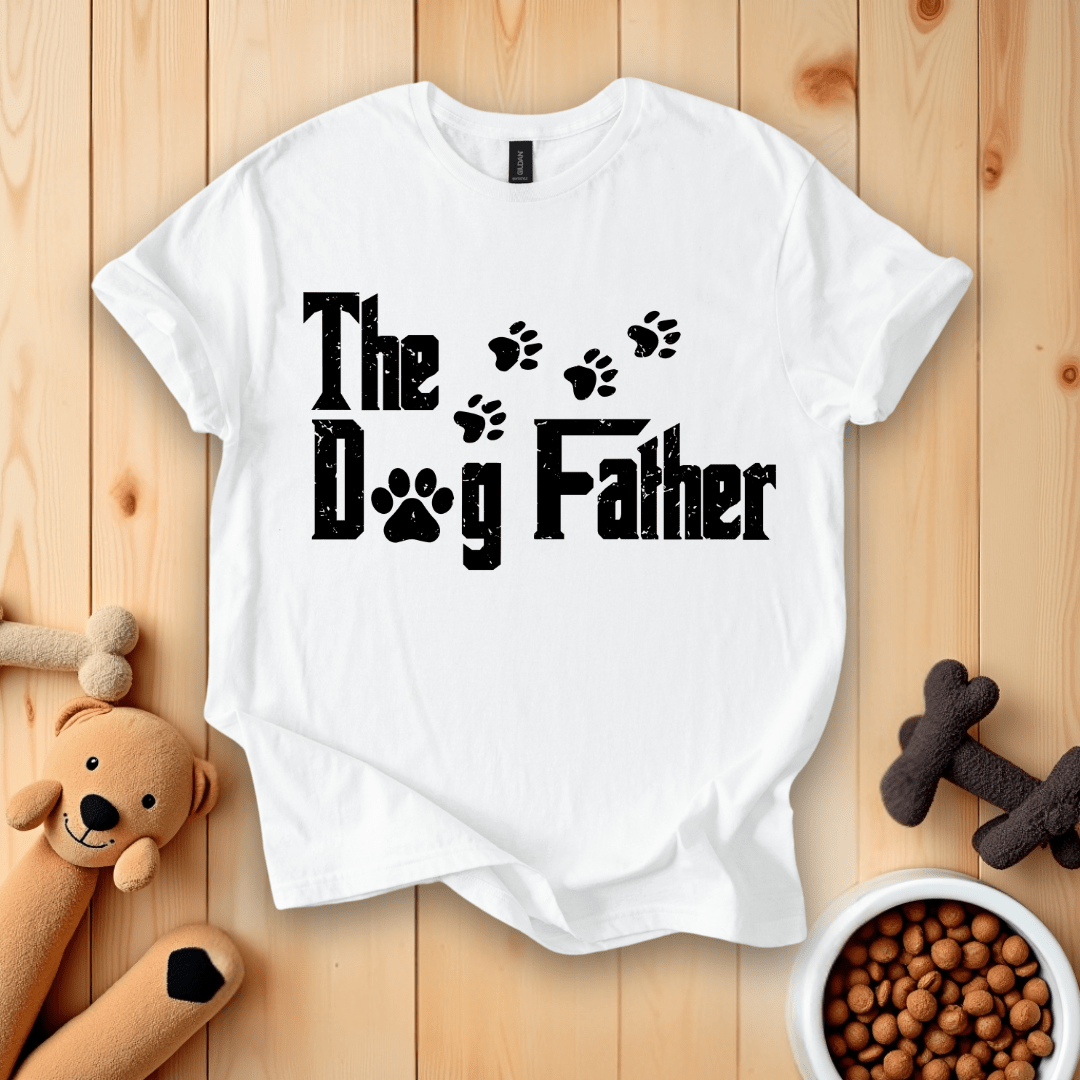 White / S The Dog Father T-Shirt