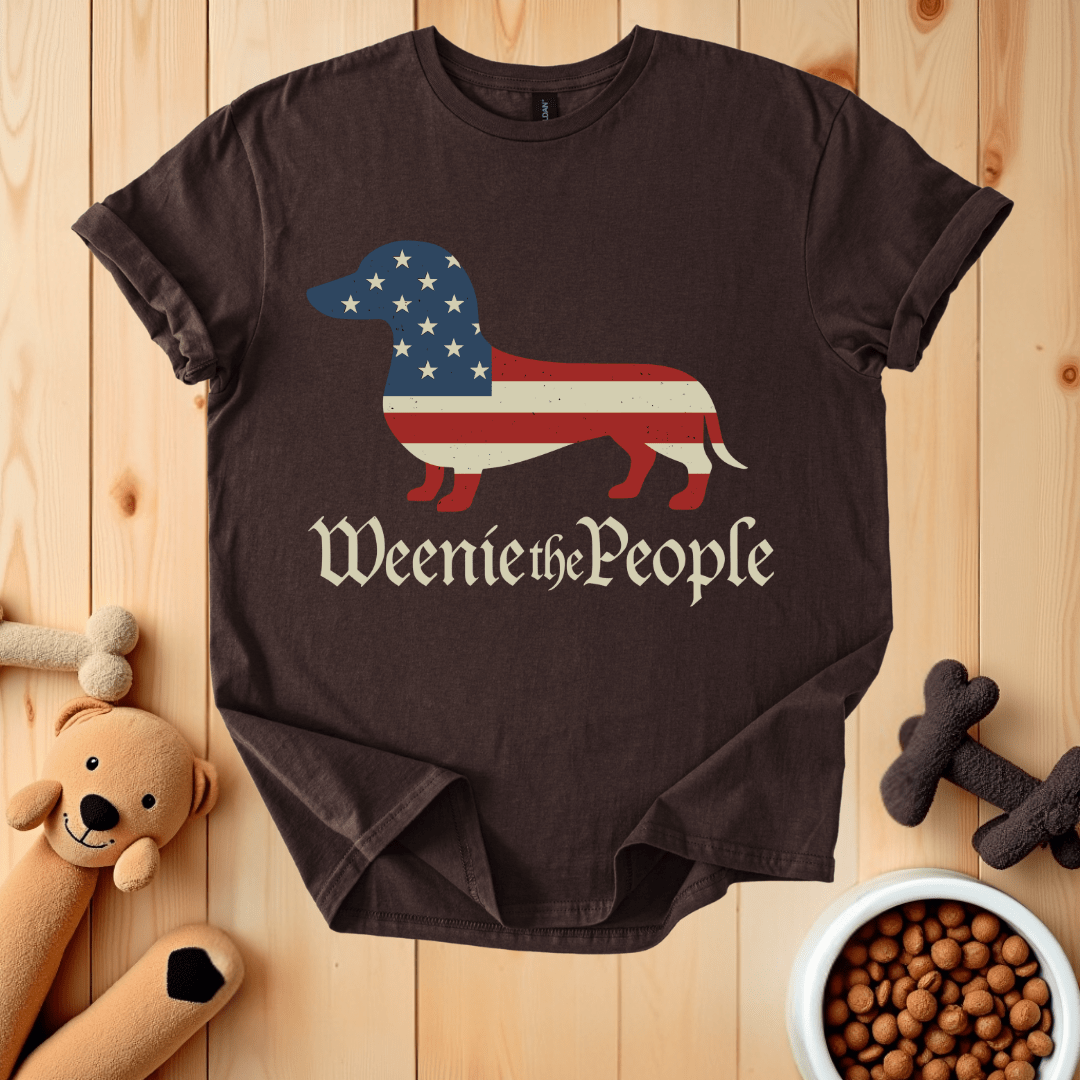 Dark Chocolate / S Weenie The People T-Shirt