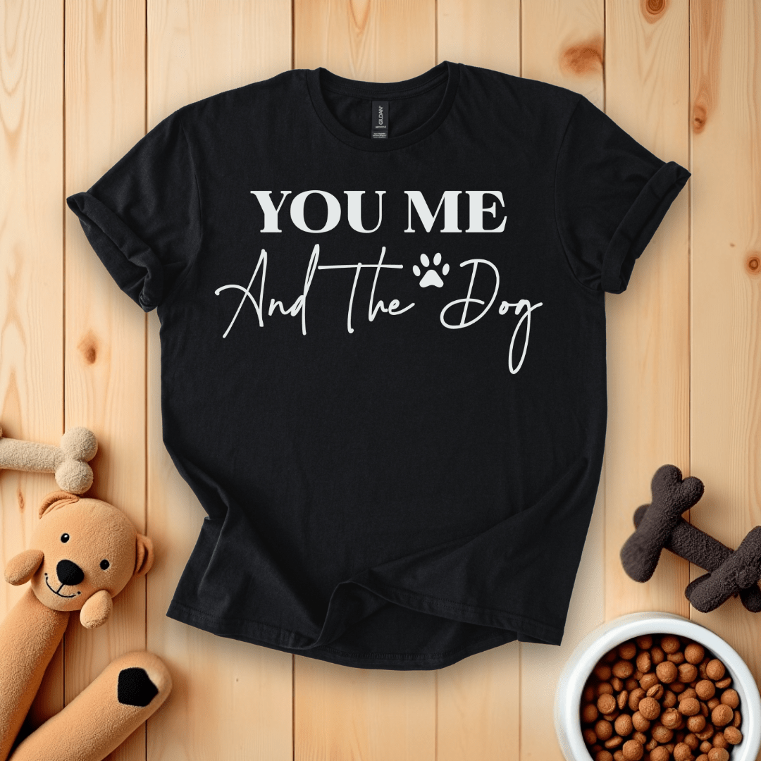Black / S You Me And The Dog T-Shirt