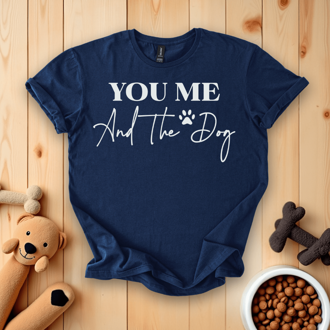 Navy / S You Me And The Dog T-Shirt