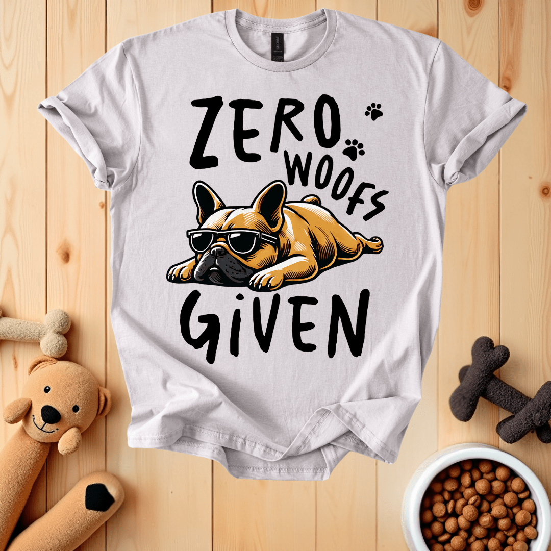 Ice Grey / S Zero Woofs Given T-Shirt