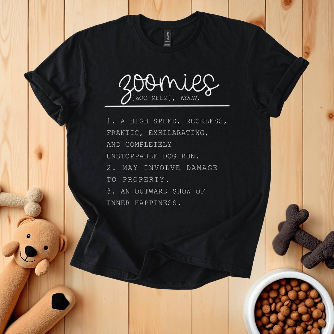 Black / S Zoomies Definition T-Shirt
