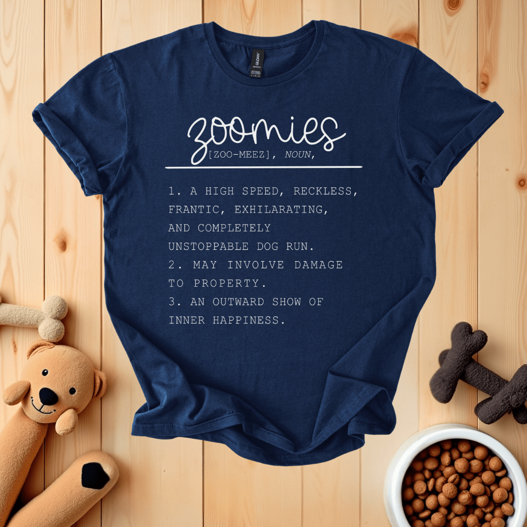 Navy / S Zoomies Definition T-Shirt