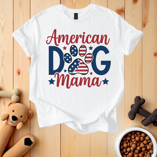 American Dog Mama T-Shirt