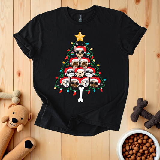 Dog Christmas Tree T-Shirt
