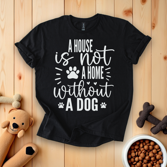 A House Is Not A Home Without A Dog T-Shirt