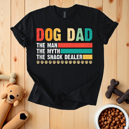 Dog Dad The Man The Myth T-Shirt