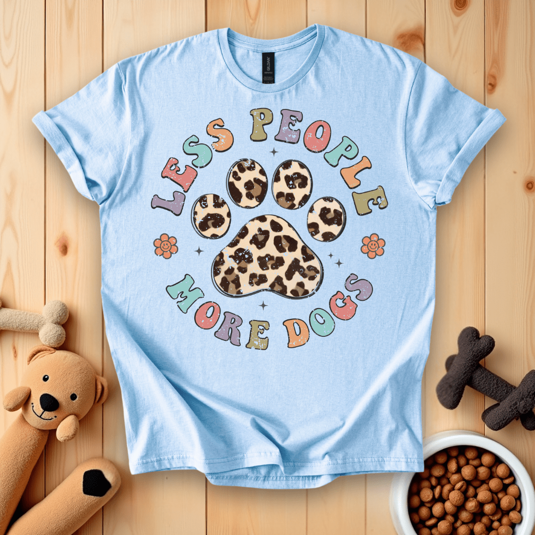 Less People More Dogs T-Shirt