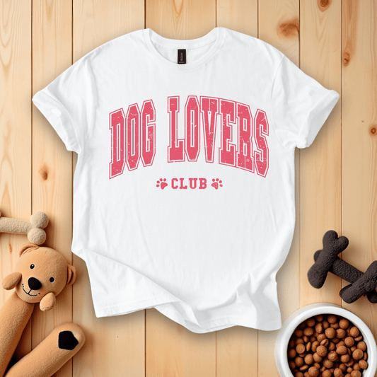 White / S Dog Lovers Club T-Shirt