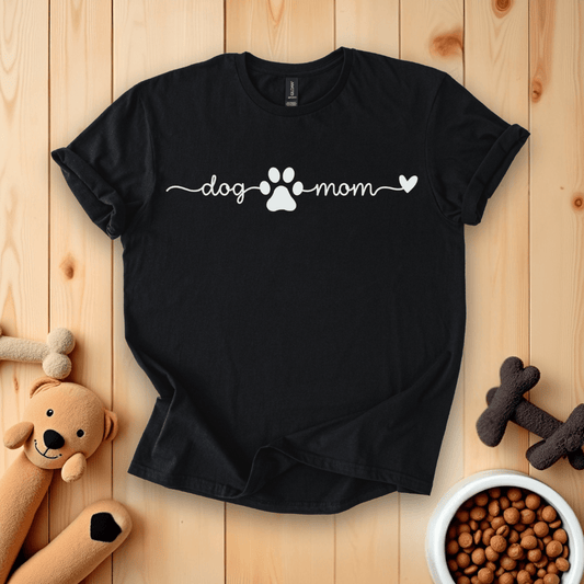 T-Shirt Black / S Dog Mom T-Shirt