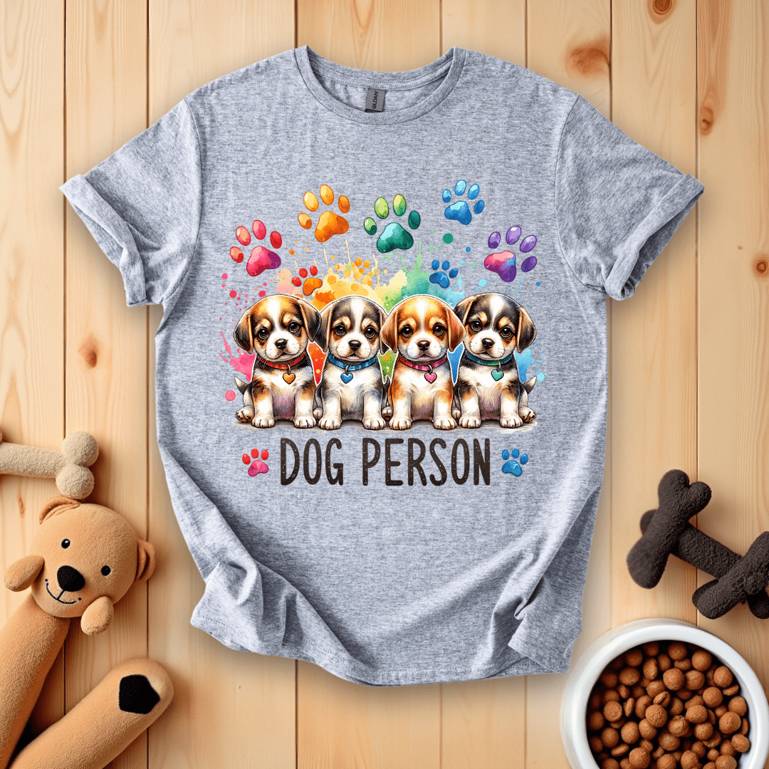 Sport Grey / S Dog Person T-Shirt