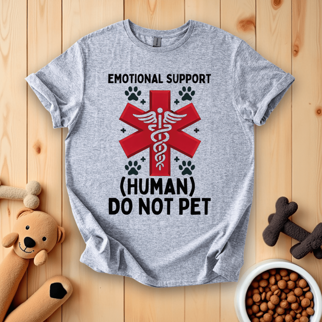 Sport Grey / S Emotional Support Human T-Shirt