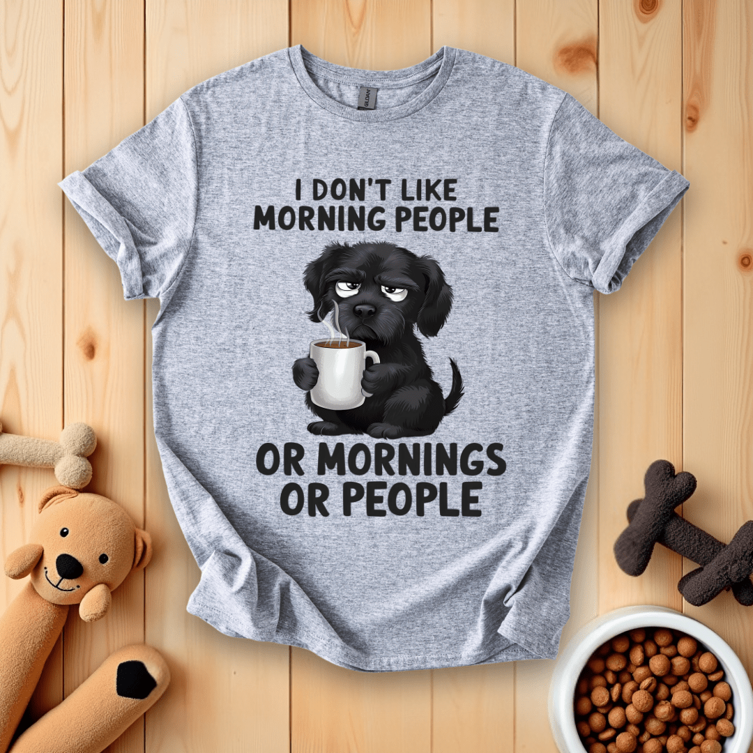 Sport Grey / S I Don't Like Morning People T-Shirt