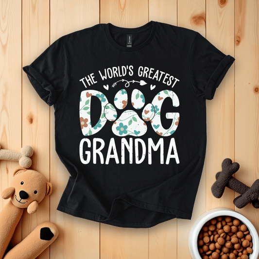 Black / S The World's Greatest Grandma T-Shirt