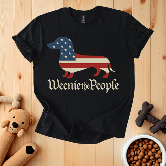 Black / S Weenie The People T-Shirt
